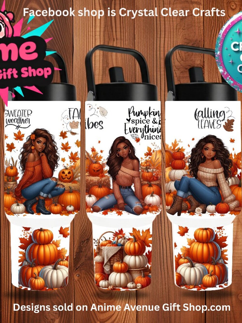 Fall 30oz Stainless Steel Tumbler